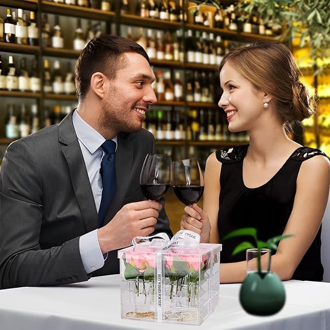 Acrylic flower box (5)