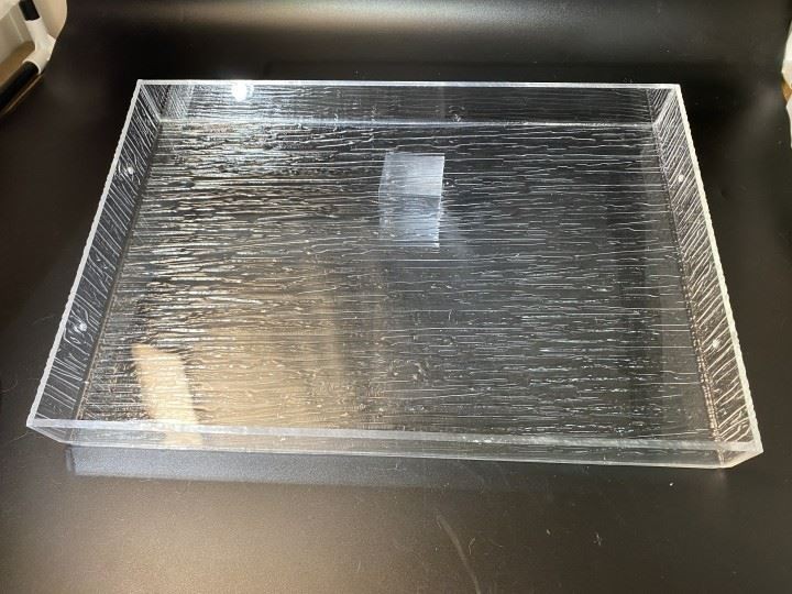 Acrylic Serving Tray high quality